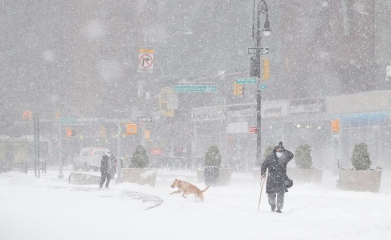 Nueva York declaró estado de emergencia por llegada de tormenta invernal