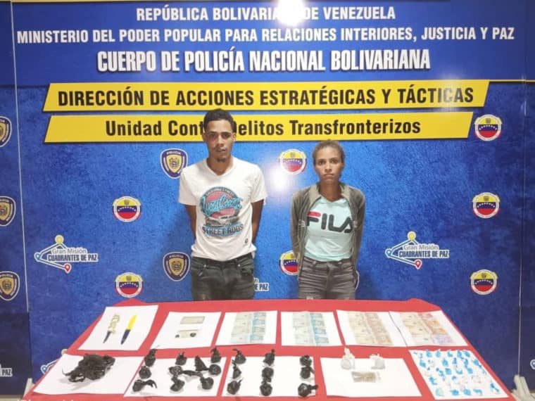 PNB detuvo a dos integrantes del Tren de Aragua que intentaban cruzar la frontera con Colombia