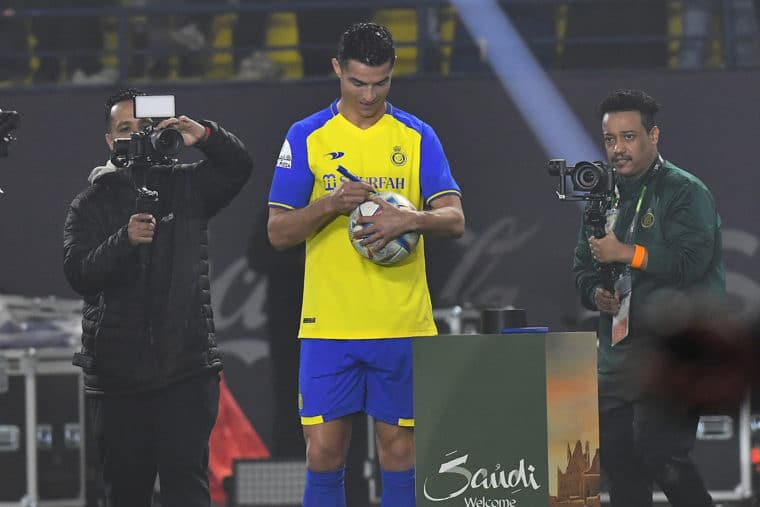 Cristiano Ronaldo es oficialmente presentado como jugador del Al-Nassr de Arabia Saudita