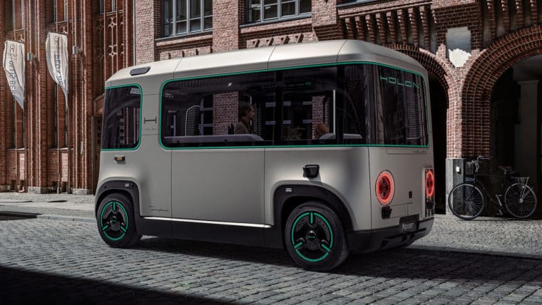 Holon Mover, el miniautobús eléctrico autónomo que comenzará una prueba piloto