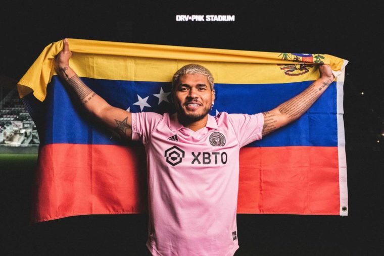 Inter de Miami fichó al futbolista venezolano Josef Martínez
