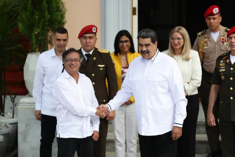 Nicolás Maduro y Gustavo Petro se reunirán en Caracas para continuar agenda bilateral