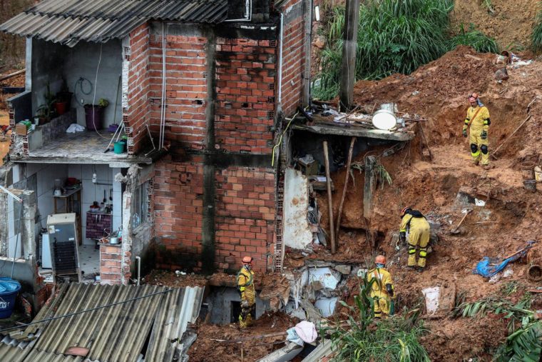 Estado de calamidad pública en Sao Paulo: se contabilizan al menos 36 muertos por las lluvias