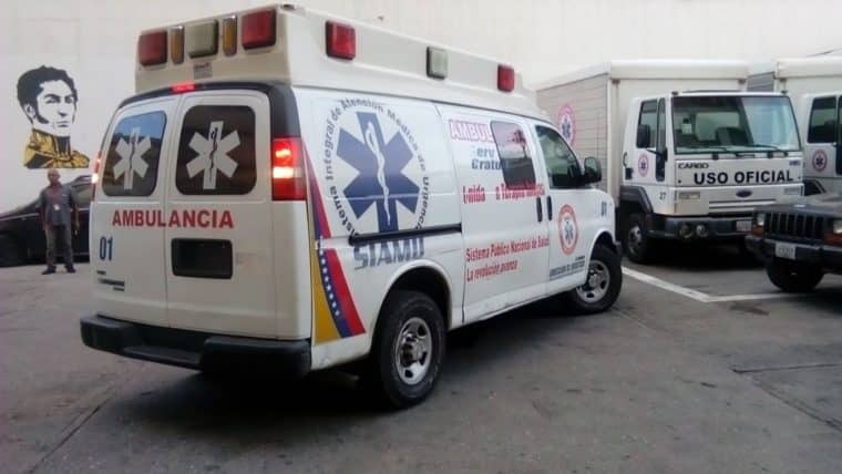 Fetrasalud denunció que en Caracas solo funciona una ambulancia para 17 hospitales