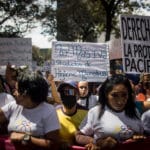 Venezolanas marcharon en Caracas para exigir igualdad y libertad por el Día Internacional de la Mujer
