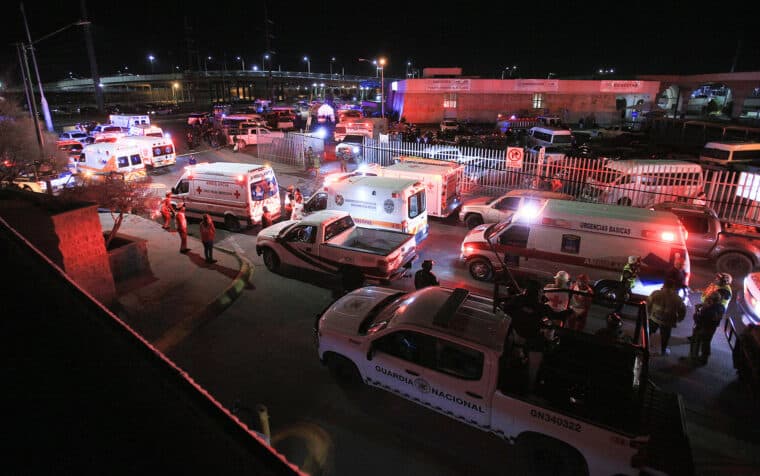 Más de 30 migrantes murieron en incendio de una estación migratoria en México