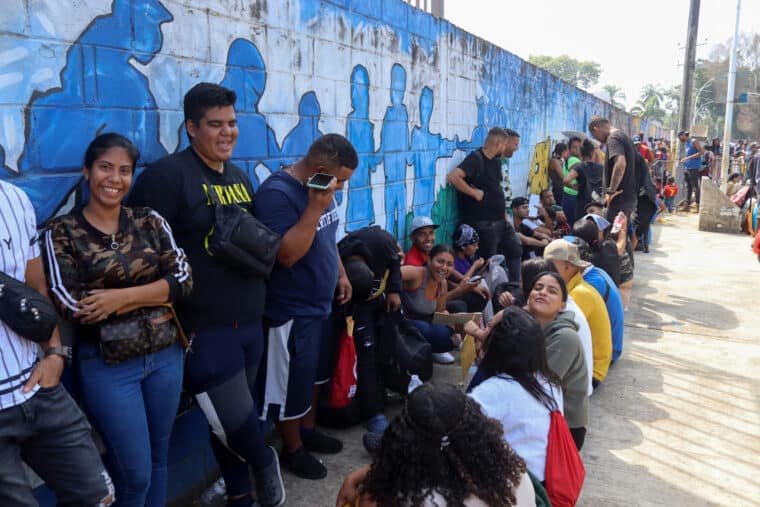 México autorizó el tránsito de migrantes que tengan una solicitud de ingreso a Estados Unidos aceptada por la CBP