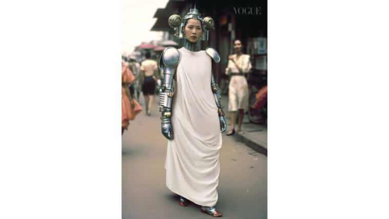 Modelos creadas con inteligencia artificial protagonizaron la portada de la revista Vogue Singapur