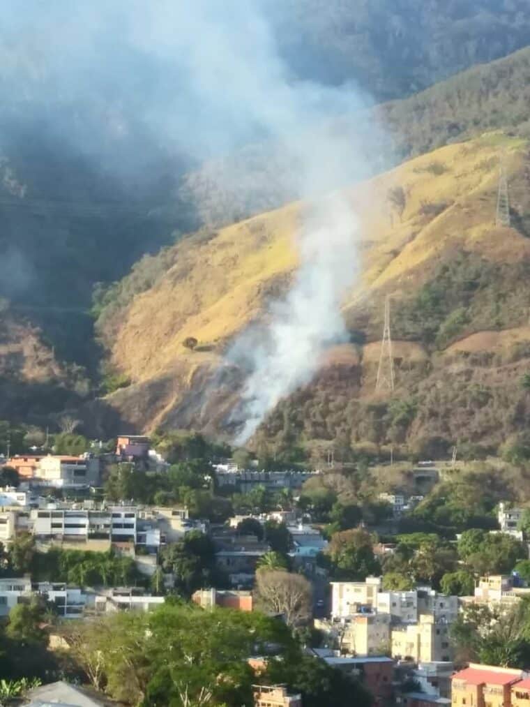 ¿Cómo reportar un incendio en El Ávila?