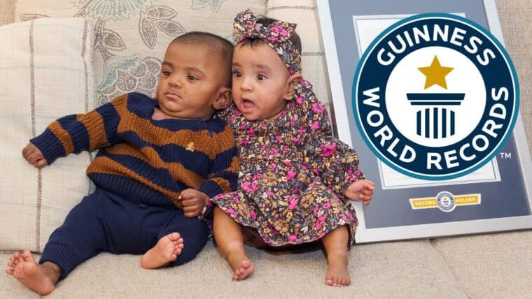 La historia de los gemelos más prematuros del mundo que batieron un récord Guinness