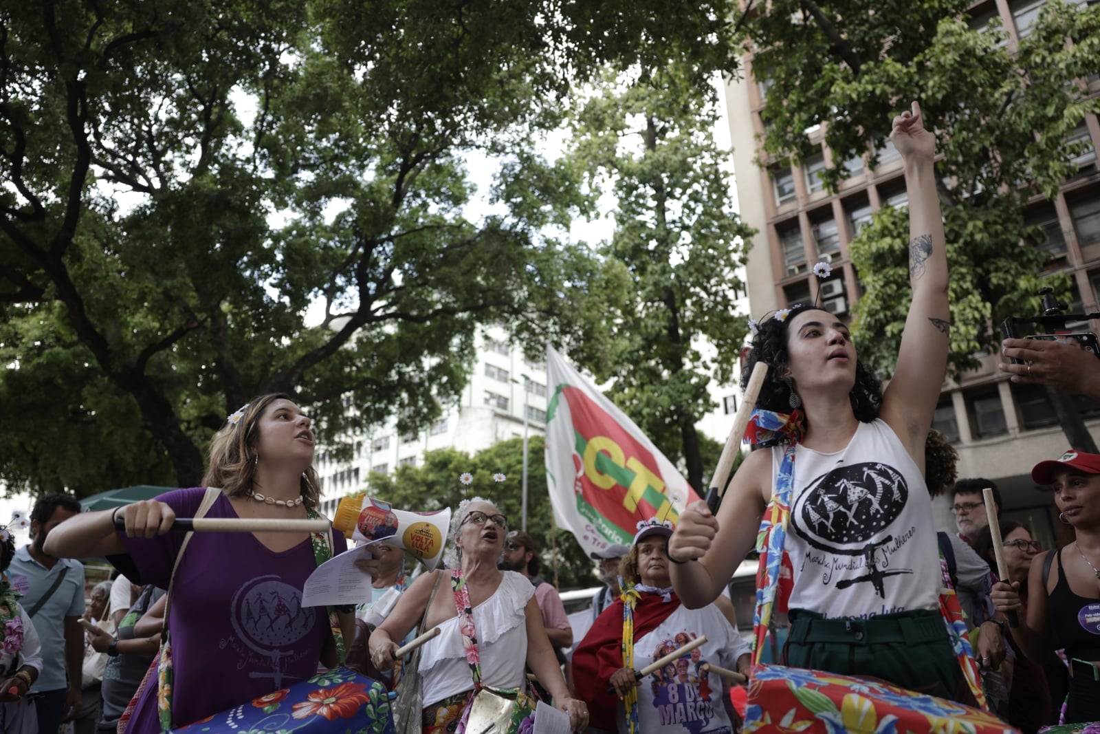 Mujeres en todo el mundo alzaron la voz para exigir sus derechos