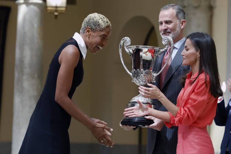 Yulimar Rojas recibió el segundo Premio Nacional del Deporte de España