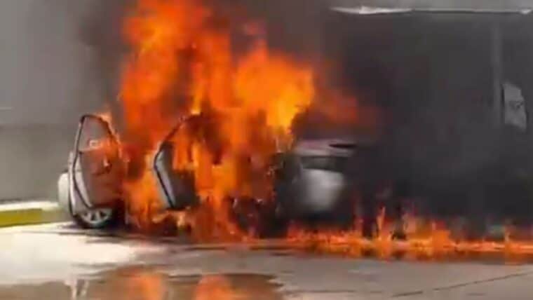 Denuncian que los incendios de vehículos registrados en Zulia son por la "mala calidad" de la gasolina