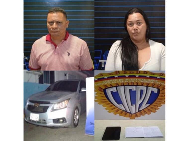 CICPC detuvo a una pareja dedicada a la trata de personas en Monagas