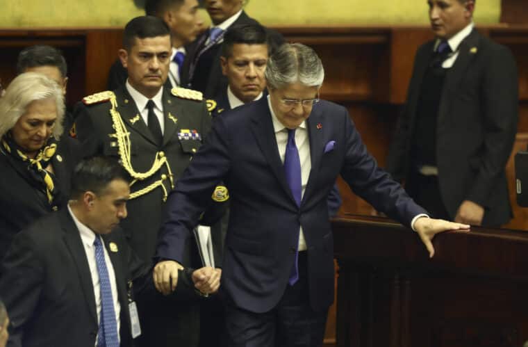 Guillermo Lasso firmó un decretó para disolver la Asamblea de Ecuador