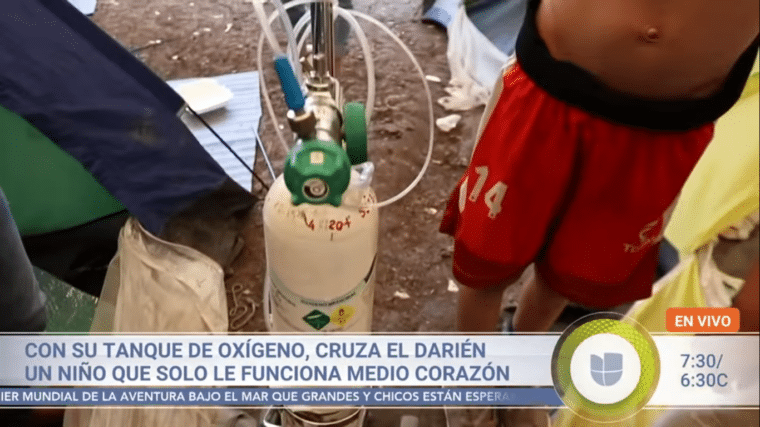La historia de Meiker Santiago, el niño venezolano que cruzó la selva del Darién por un trasplante de corazón 