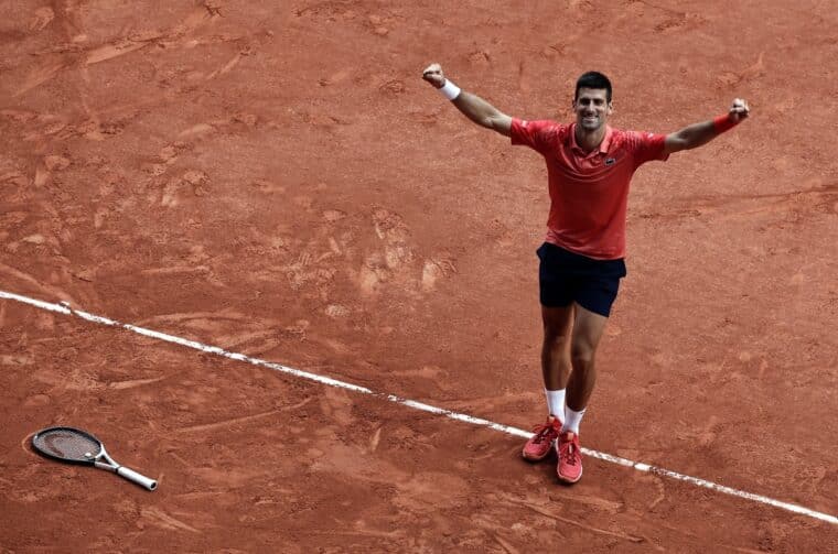 Djokovic ganó el Roland Garros y se convirtió en el máximo ganador del tenis masculino