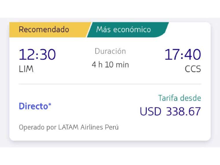 Conviasa cubrirá la ruta aérea Caracas-Lima: ¿cuál será la frecuencia y cuánto costarán los pasajes?