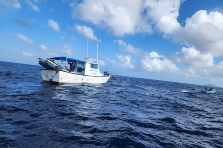Rescataron a los cinco pescadores desaparecidos en Nueva Esparta