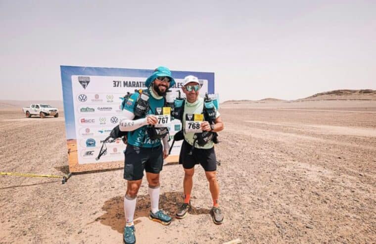 Dos venezolanos completaron el Maratón des Sables: uno de los más exigentes del mundo