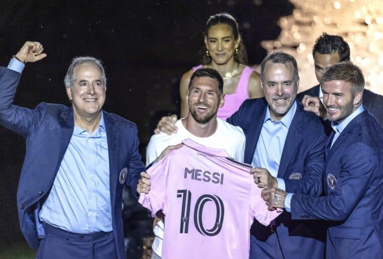 La llegada de Lionel Messi al estadio del Inter de Miami: así transcurrió el evento