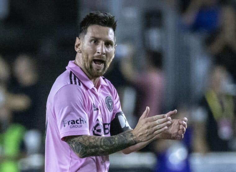 Messi debutó con gol y victoria en el Inter de Miami
