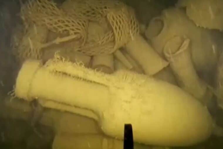 Italianos descubrieron un barco mercante romano de más de 2.000 años de antigüedad en el fondo del mar 