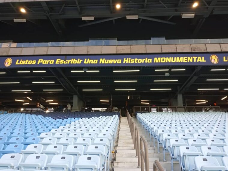 Leones del Caracas anunció su sede en el Estadio Monumental Simón Bolívar de La Rinconada