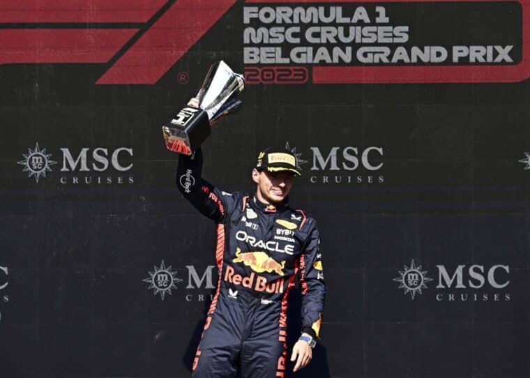 Max Verstappen: los récords del piloto neerlandés tras el Gran Premio de Bélgica