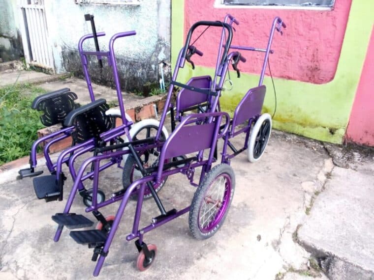 Una ayuda de personas con discapacidad para su comunidad: así nació un taller de sillas de ruedas 