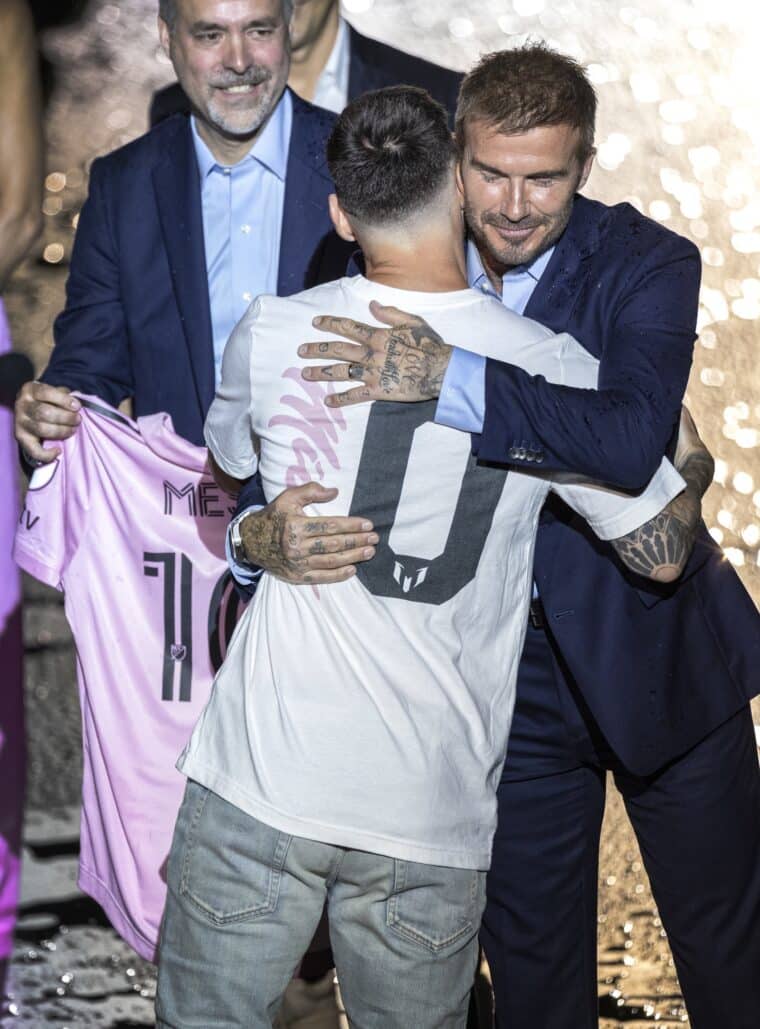 La llegada de Lionel Messi al estadio del Inter de Miami: así transcurre el evento