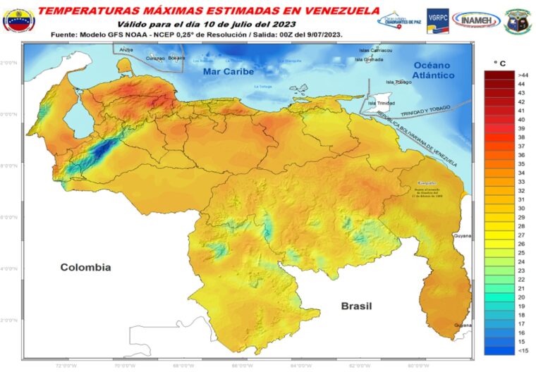 Pronostican lluvias en varias regiones de Venezuela por el paso de la onda tropical 17 