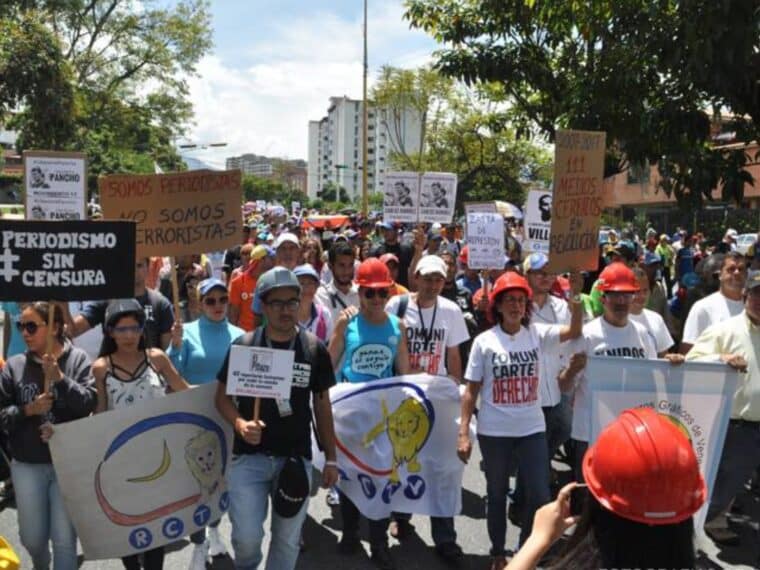 Espacio Público documentó 42 tipos de violaciones a la libertad de expresión en solo un mes en Venezuela