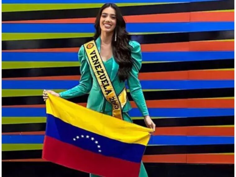 Valery Padrón devolvió la corona de Miss Mundo Turismo a Venezuela