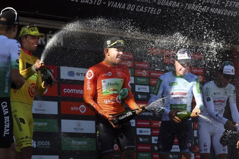 El venezolano Leangel Linarez logró su segunda victoria consecutiva en la Vuelta a Portugal