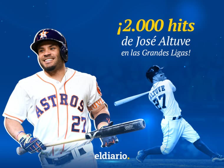 BORRADOR José Altuve llegó a 2.000 hits en las Grandes Ligas