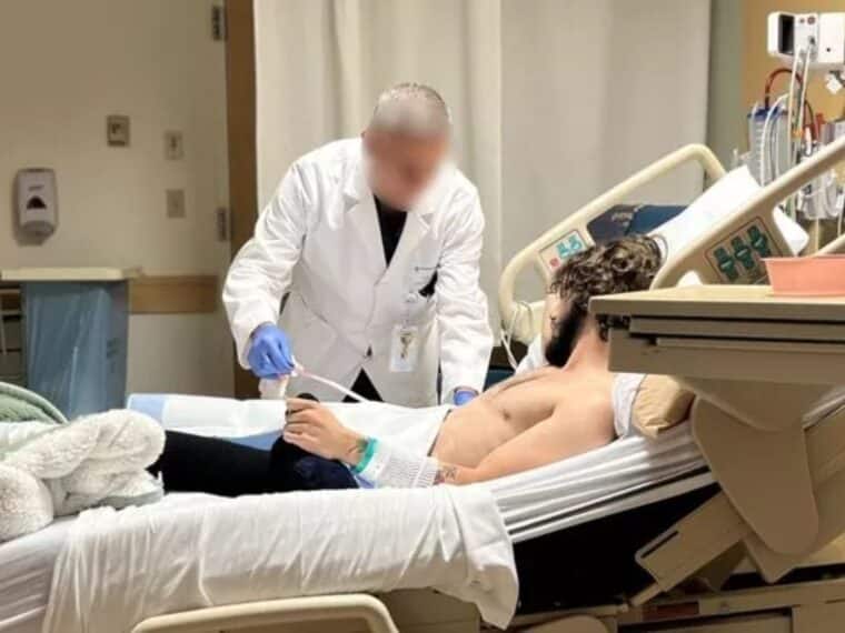Un luchador de artes marciales mixtas se sometió a una cirugía de pulmón por vapear