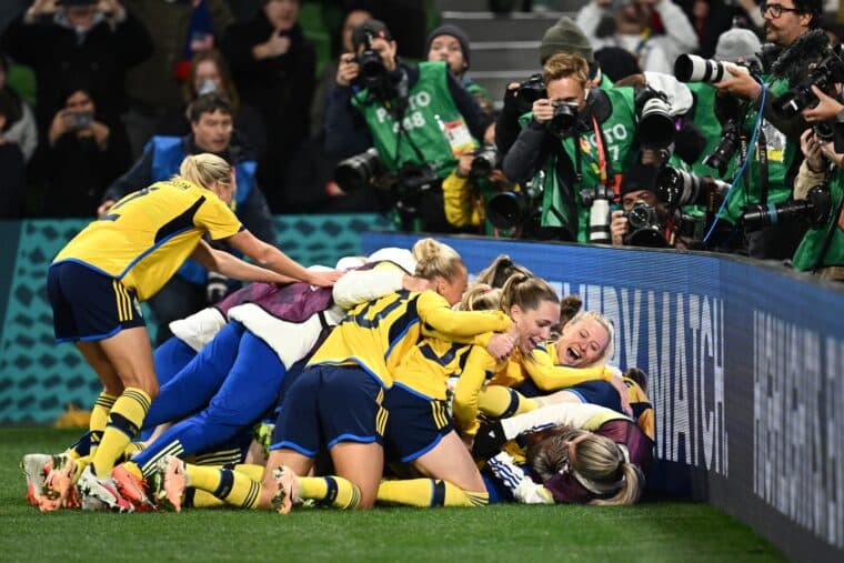 Suecia hace historia al eliminar a Estados Unidos en octavos de final de la Copa Mundial Femenina 