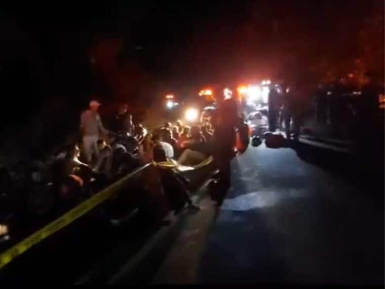 Al menos 29 heridos por accidente de autobús que transportaba migrantes venezolanos en Costa Rica