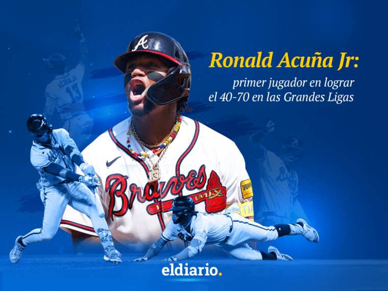 Ronald Acuña Jr. histórico: se convirtió en el primer jugador en lograr el 40-70 en la MLB