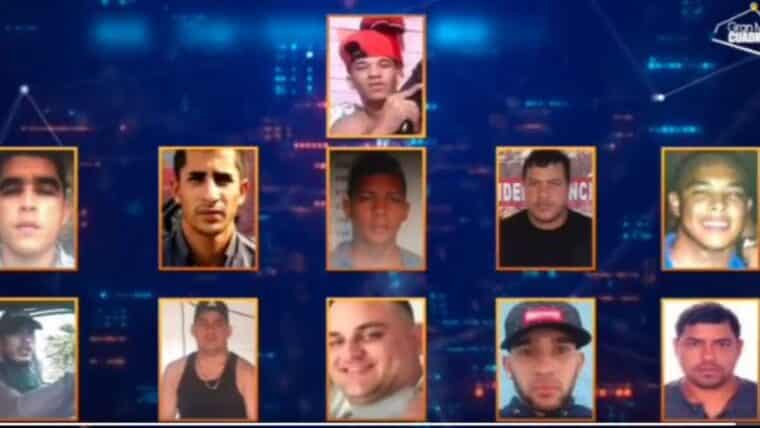 ¿Quiénes son los 10 delincuentes más buscados en Venezuela?