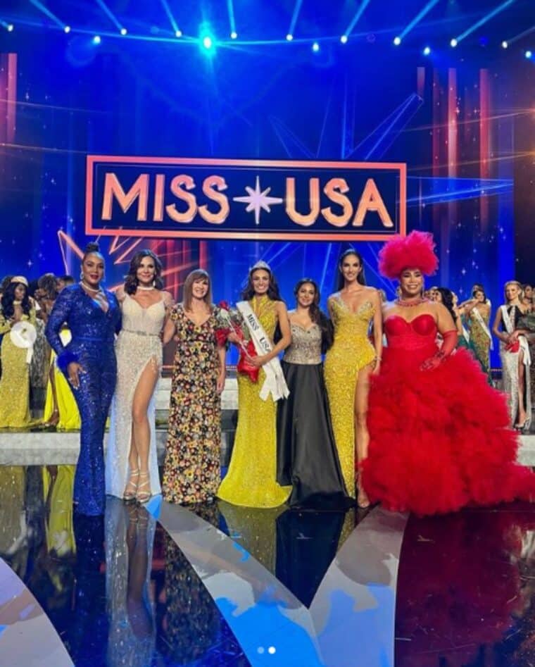 La modelo de origen venezolano Noelia Voigt fue coronada como Miss USA 2023
