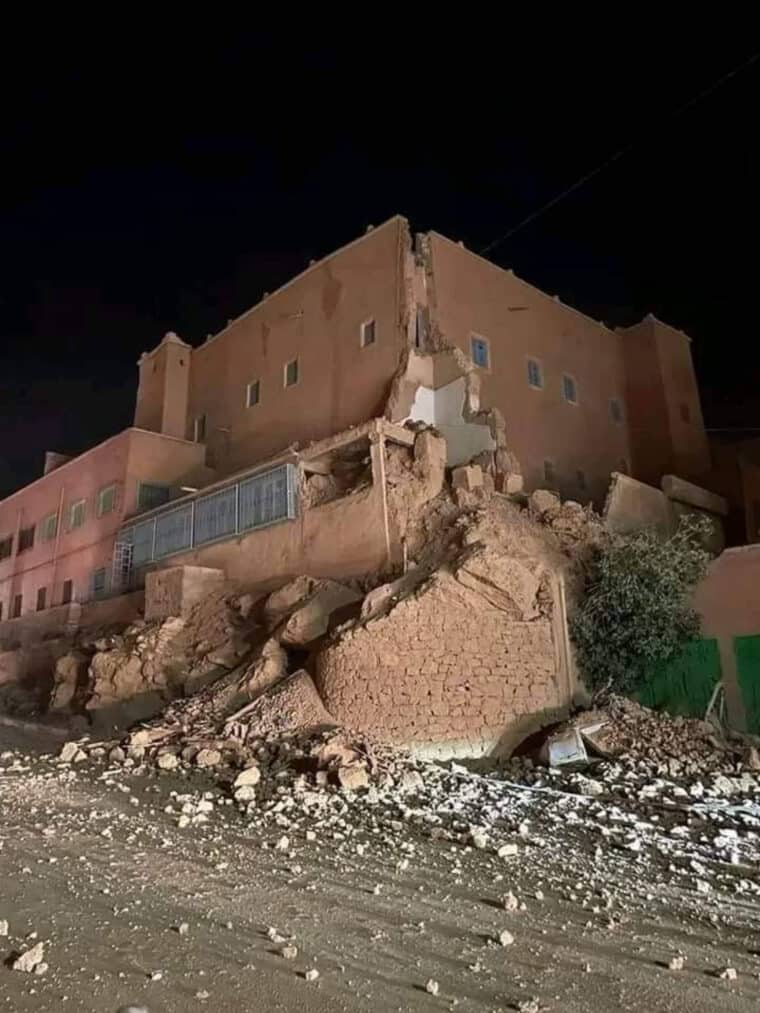 En imágenes: el sismo de 6,8 que sacudió una región de Marruecos