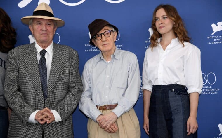 Woody Allen reaparece en el Festival de Venecia: "No he tenido más que buena suerte"