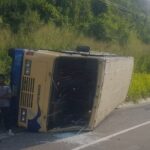 Un muerto y 26 heridos dejaron dos accidentes de tránsito en La Guaira
