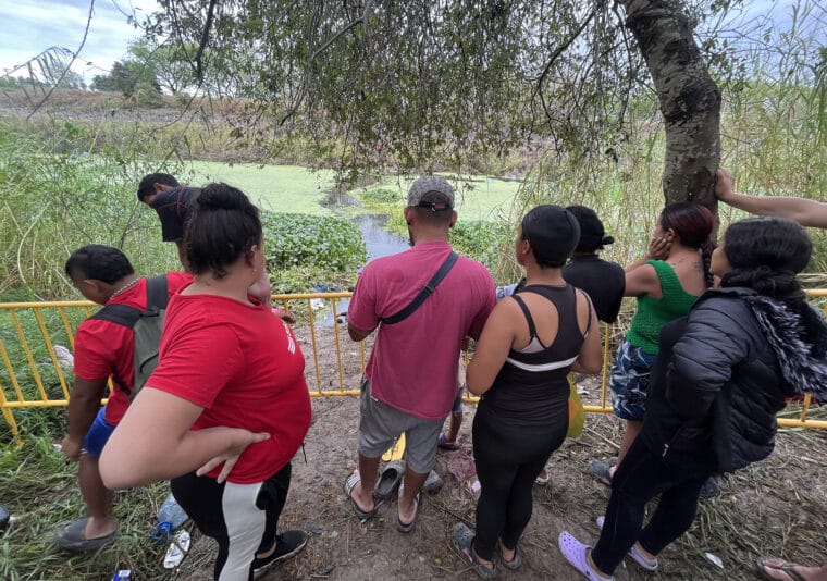 Migrante salvó a un venezolano que estuvo a punto de ahogarse en el río Bravo