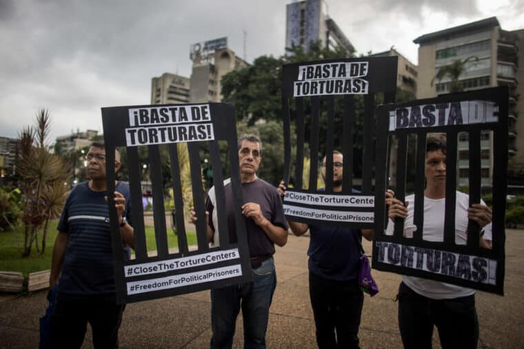 Uno de cada dos presos políticos en Venezuela ha sido acusado de terrorismo