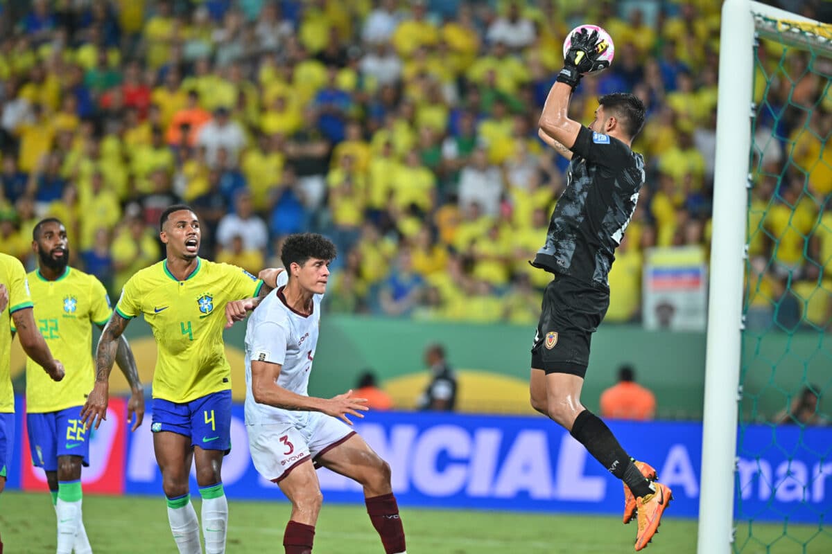 Venezuela empató a un gol con Brasil en la tercera fecha de las Eliminatorias Sudamericanas