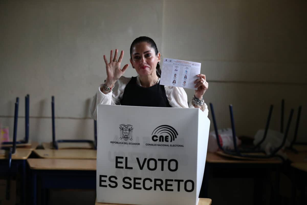 Elecciones en Ecuador: así llegan los candidatos Luisa González y Daniel Noboa a la segunda vuelta presidencial