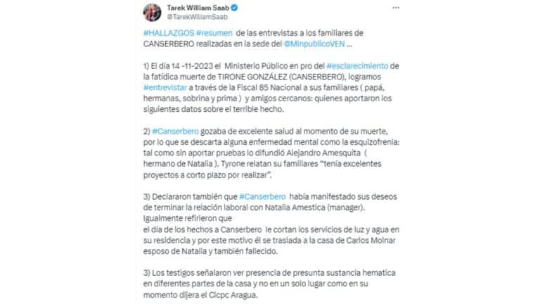 Nuevos avances en la investigación sobre la muerte de Canserbero